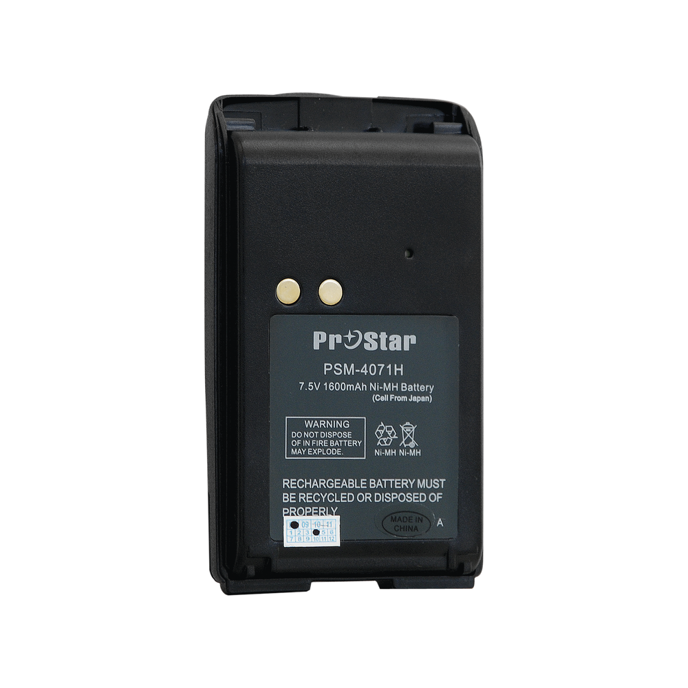 PROSTAR PSM4071H Ni-MH Battery 1500 mA. for Motorola BPR40 /