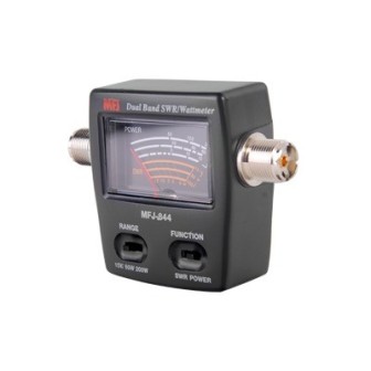 MFJ MFJ844 Semi-Professional Wattmeter handles 200 W in 3 Ra