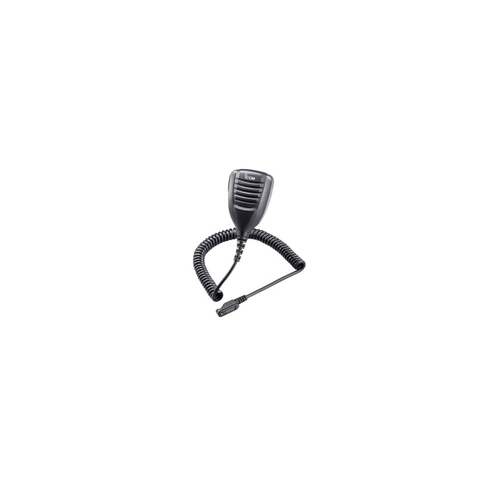 ICOM HM169 Heavy Duty Lapel Microphone. for IC-F3161/4161DS/