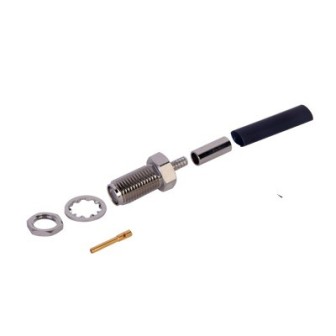 RF INDUSTRIES LTD RSA3252B SMA Female Connector D Flat Rear