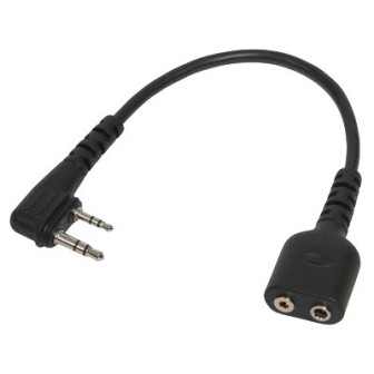 ICOM OPC2144 Slim L-type Plug Adapter Cable - Regular 2-pin