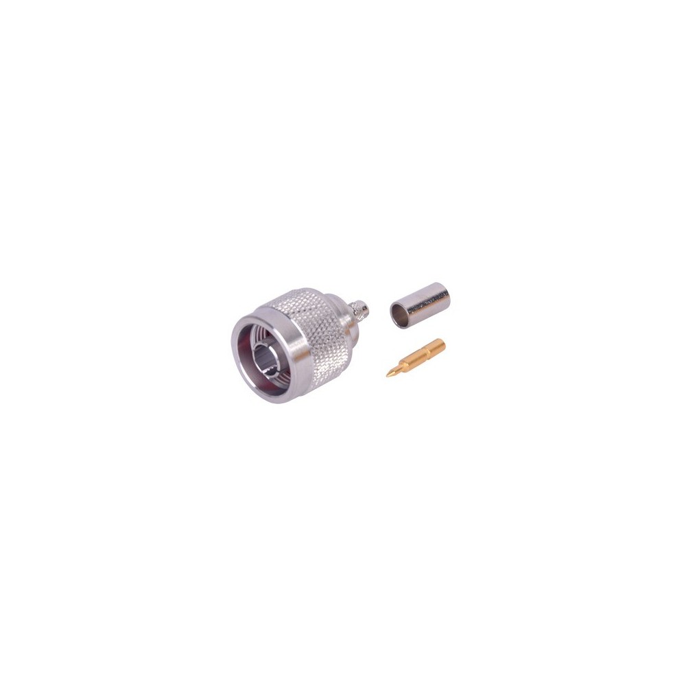 RF INDUSTRIES LTD RFN1005AMP N Male Connector for crimp on R