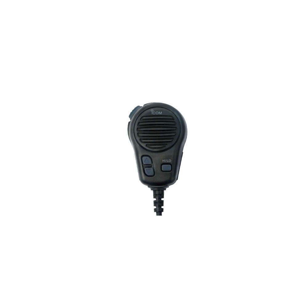 ICOM HM126B Waterproof Speaker Microphone Black Color for IC