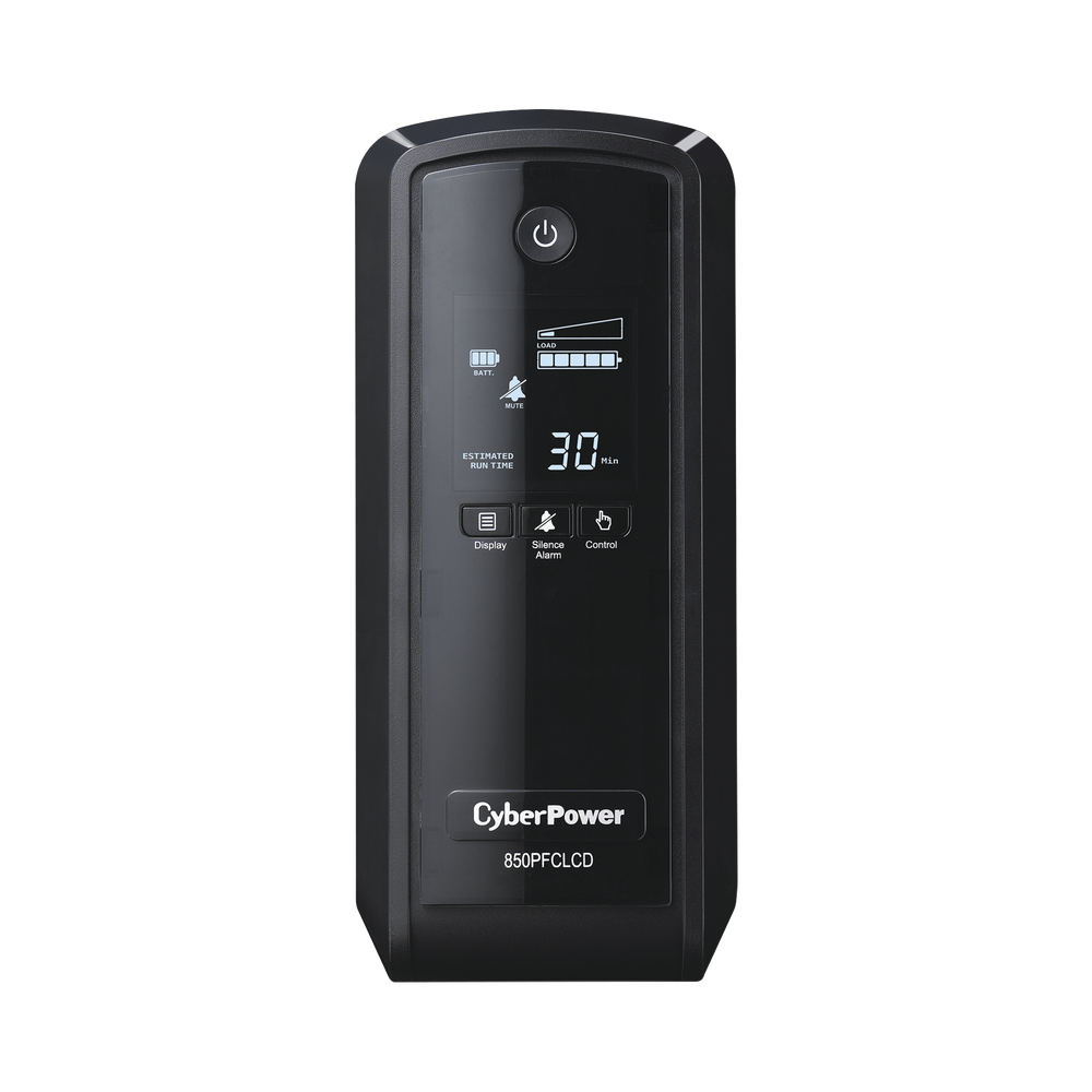 CYBERPOWER CP850PFCLCD 850VA / 510W UPS Sine Wave Output (PF