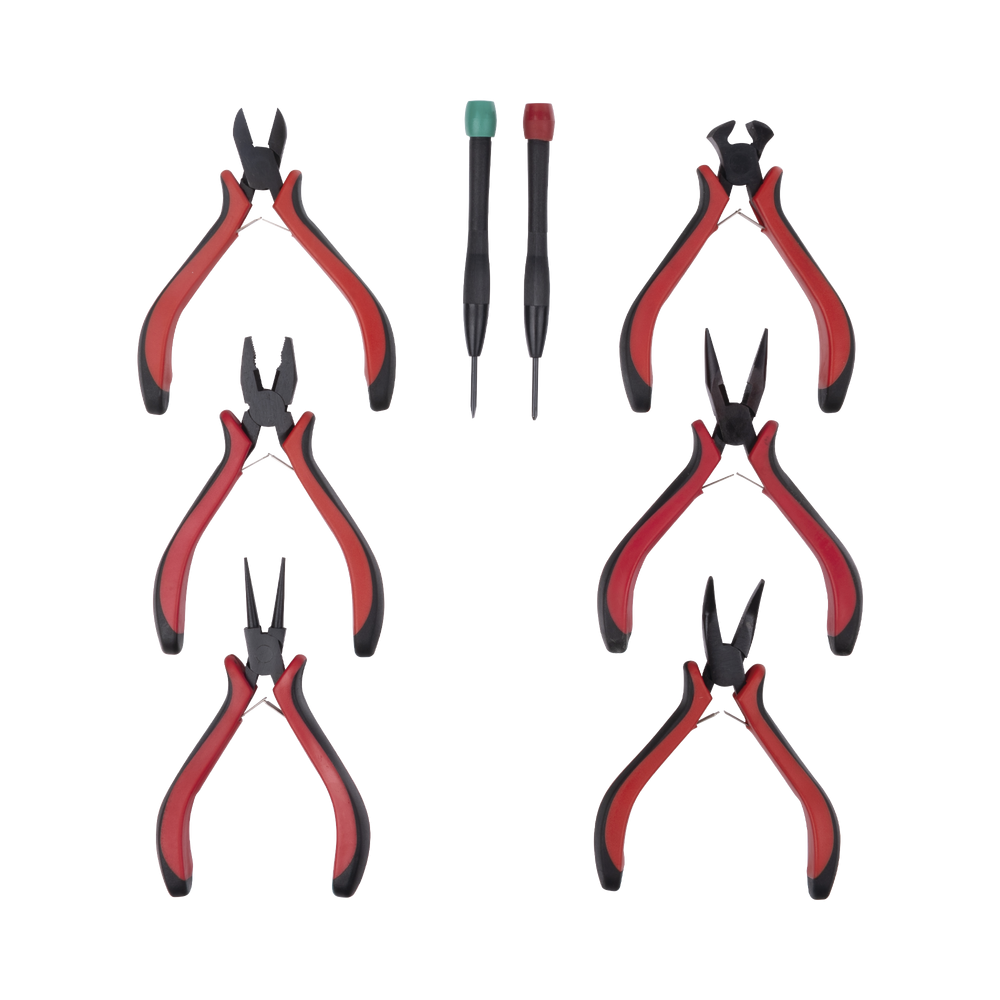 EPCOM POWERLINE EPNTK8 Set of 6 Mini Pliers and 2 Jeweller T