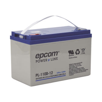 EPCOM POWERLINE PL110D12 EPCOM Deep Cycle Battery 12V 110Ah