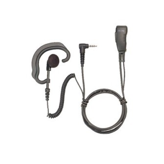 PRYME SPM302EB Lapel Microphone with Soft Ear-hook and PTT S