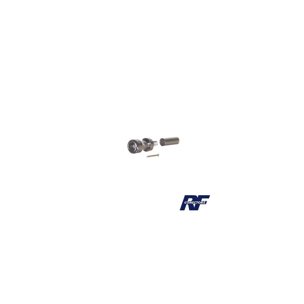 RF INDUSTRIES LTD RSB4000B SMB Male Connector for RG-174/U c