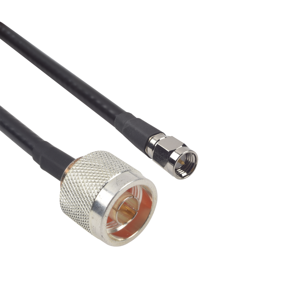 PCTEL CBL2402FTS1N1 2 ft PFP-240 cable with N Male and SMA M