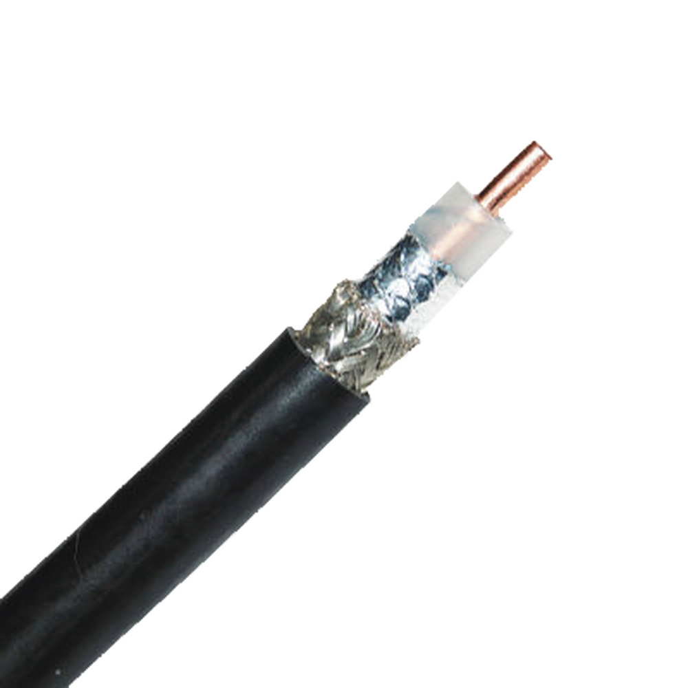 BELDEN 991319FT 19 ft Coaxial Cable RG-8/U Type 10 AWG Solid