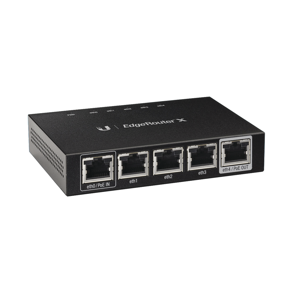 UBIQUITI NETWORKS ERX EdgeRouter X 5-Gigabit RJ45 Ports Adva