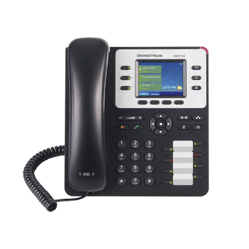 GRANDSTREAM GXP2130 Enterprise IP Phone of 3 Lines with 4 Fu