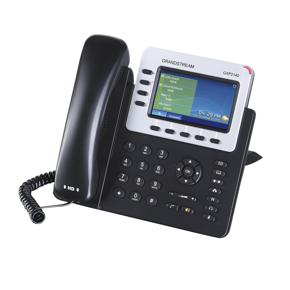 GRANDSTREAM GXP2140 Enterprise IP Phone Supports 4 Lines Add