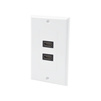 LINKEDPRO BY EPCOM LPFP091 Wall Plate 2 Ports HDMI Female to