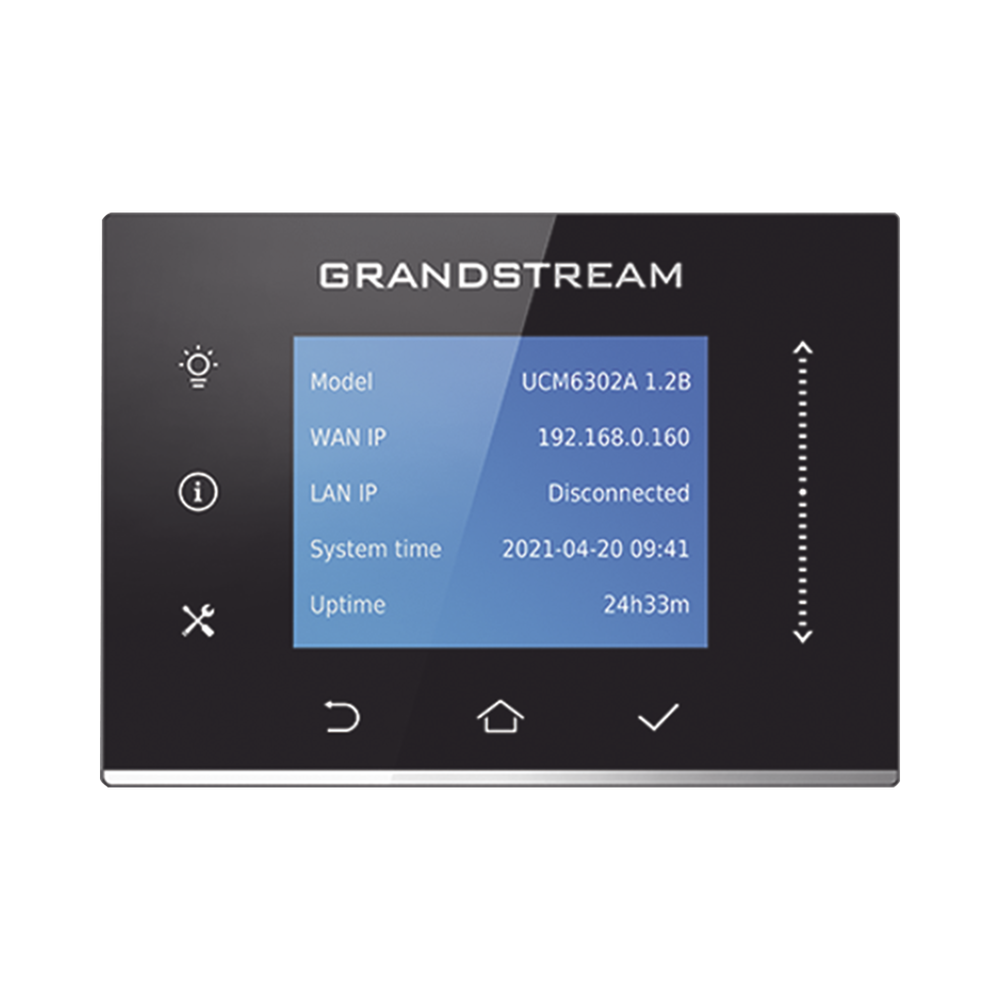 GRANDSTREAM UCM6302A Switch 500 Users and 75 Concurrent Call