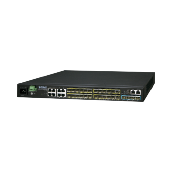 PLANET SGS634116S8C4XR Switch Managed Layer 3 16-Port 100/10