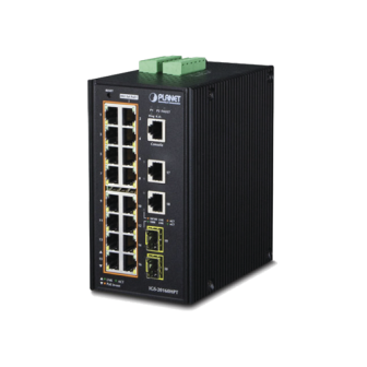 PLANET IGS20160HPT Industrial Managed Switch 16-Port 10/100/