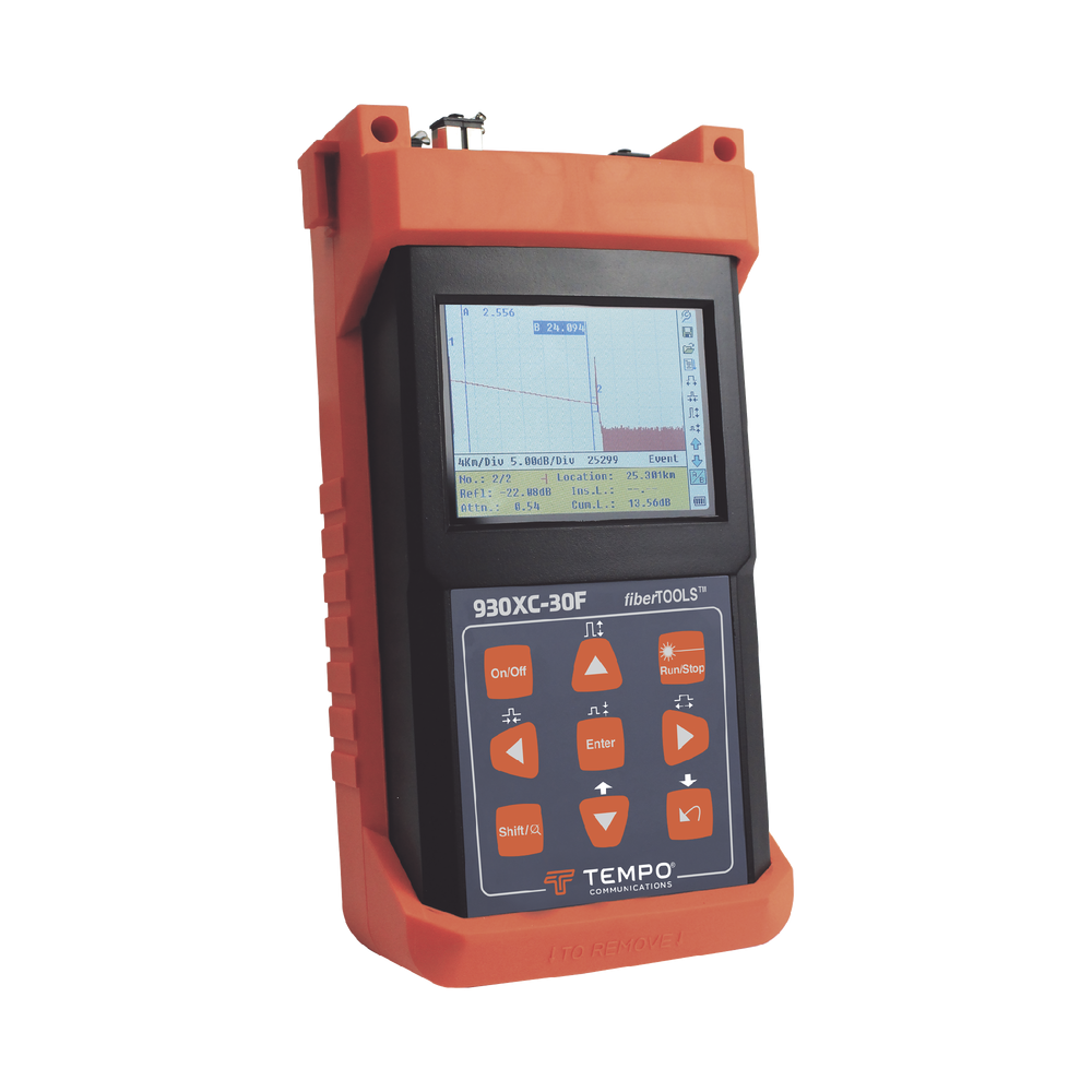 TEMPO 930XC30FAPCSC OTDR for Optical Fiber Testing 1310/1550