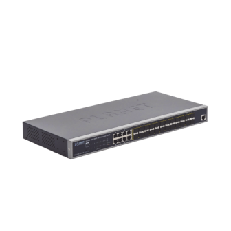 PLANET GS522016S8CR Layer 2 Managed Switch with Redundant Po