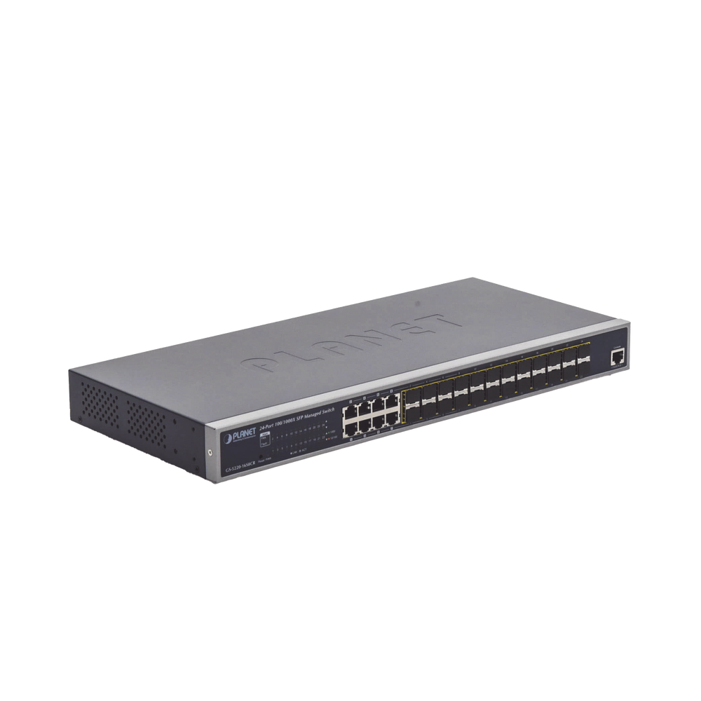 PLANET GS522016S8CR Layer 2 Managed Switch with Redundant Po