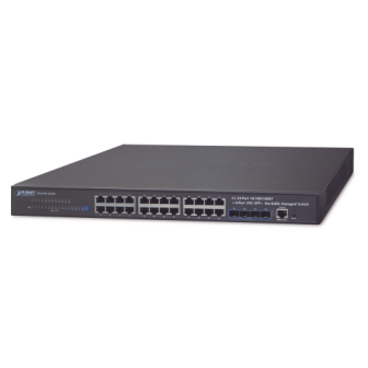 PLANET SGS634124T4X Layer 3 24-Port 10/100/1000T  4-Port 10G