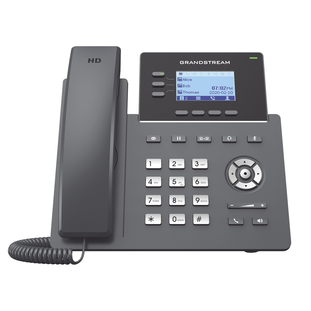 GRANDSTREAM GRP2603 Carrier-Grade IP Phone 3 lines 6 SIP acc