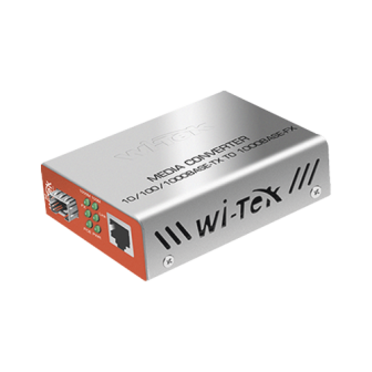 WI-TEK WIMC111GP Media Converters / 1 RJ45 100/1000 Mbps PoE