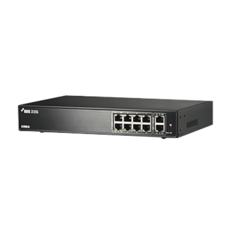 IDIS DH2010PUS Switch POE Direct IP 8 Fast Ethernet 2 Gigabi