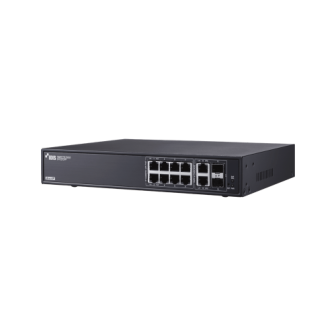 IDIS DH2212PFUS DirectIP Gigabit PoE Switch Max PoE per-Devi