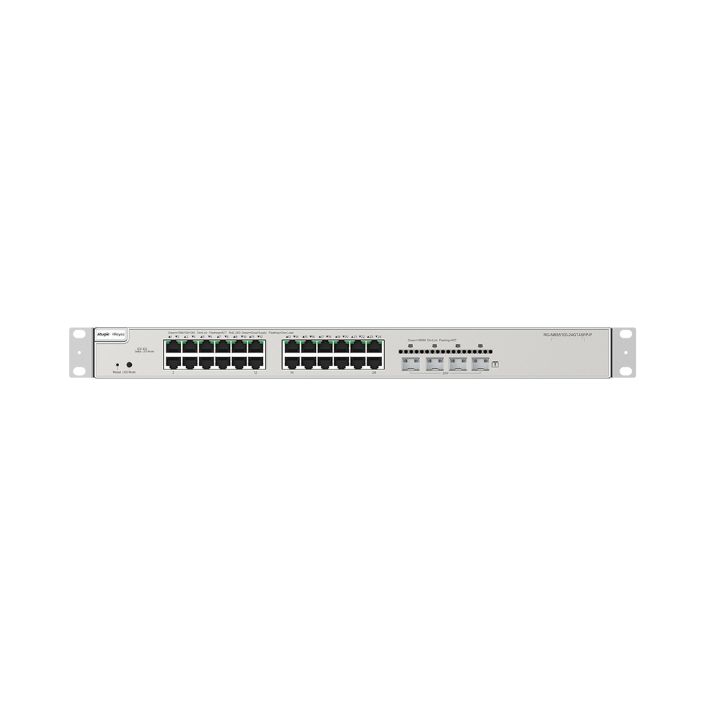 REYEE RGNBS520024GT4XSUS 24-Port Gigabit Layer 3 Non-PoE Swi