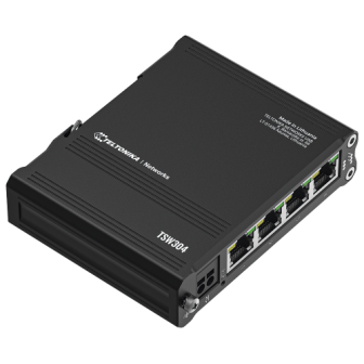 Teltonika TSW304 Compact DIN Rail Ethernet Switch 4 x Gigabi