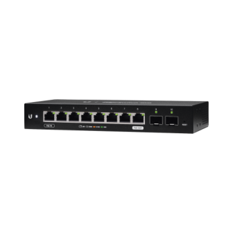 UBIQUITI NETWORKS ES10X EdgeSwitch 10X Manageable 8-port Gig