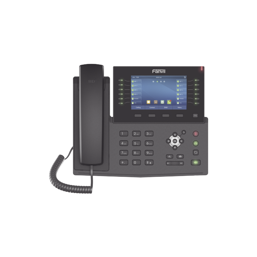 FANVIL X7C Enterprise IP Phone for 20 SIP Lines 5  Color Scr