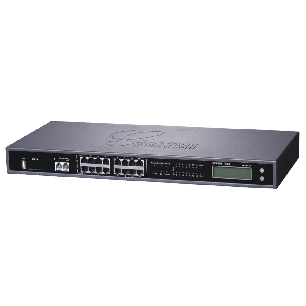 GRANDSTREAM UCM6108 GrandStream IP-PBX with 8-port FXO for 6