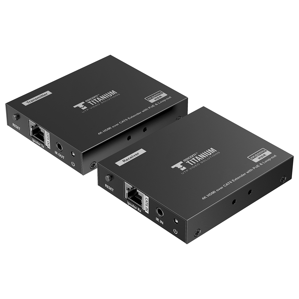 EPCOM TITANIUM TT672PRO HDMI Extender Kit for distances of 7