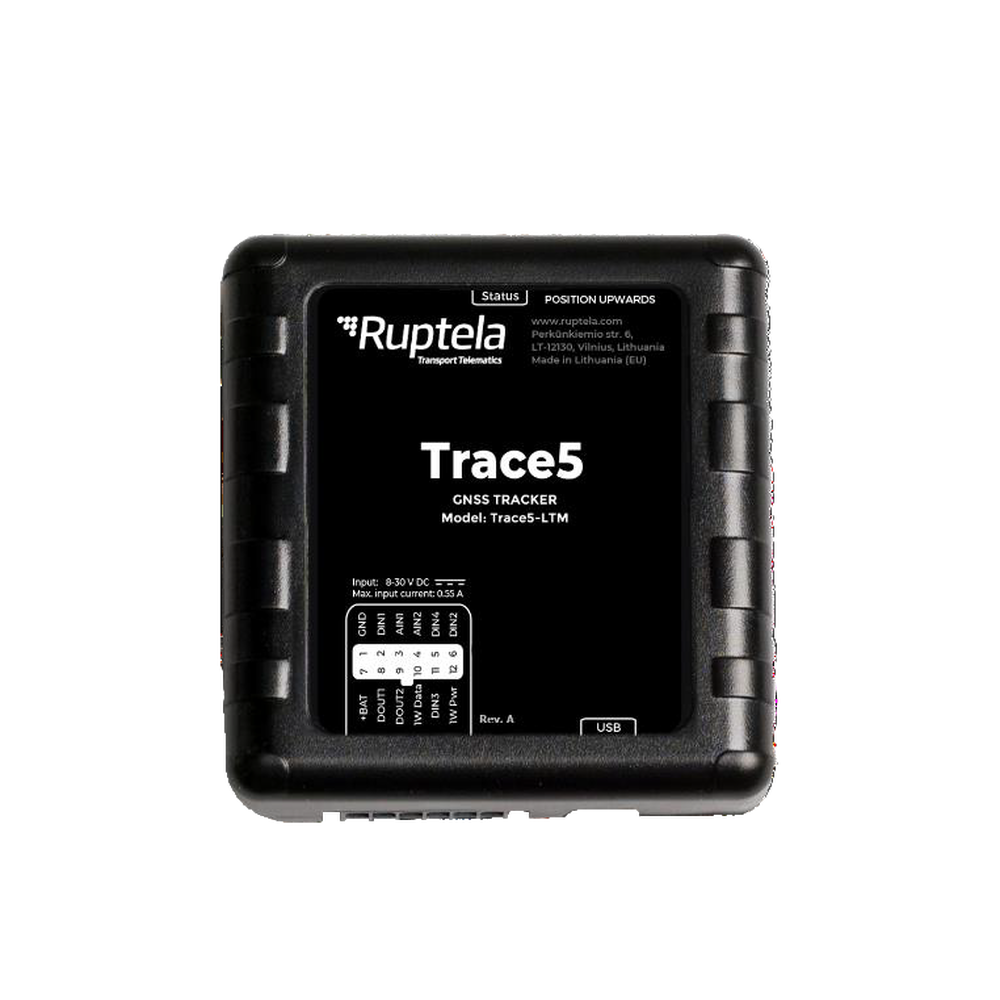 RUPTELA TRACE5 2G and 4G Vehicle Tracker Compatible with GPS