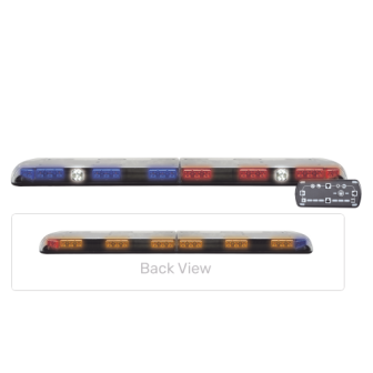 ECCO VTG48RBA Ultra Bright Vantage Lightbar with 64 Powerful