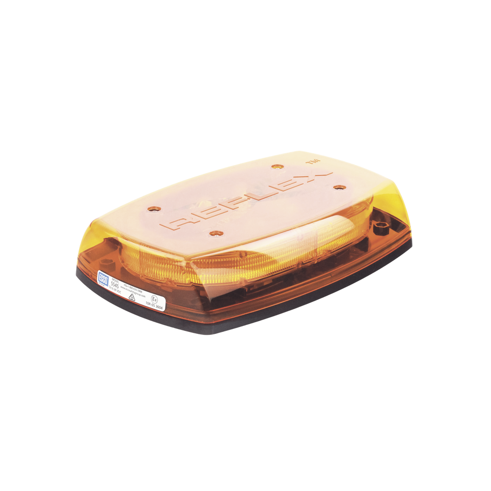 ECCO X5545A MicroBar Ultra Lights amber dome and amber LED C