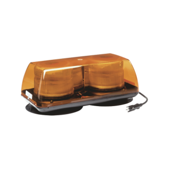 ECCO X5350MA Strobe Light MiniBar Amber Color Magnetic Mount