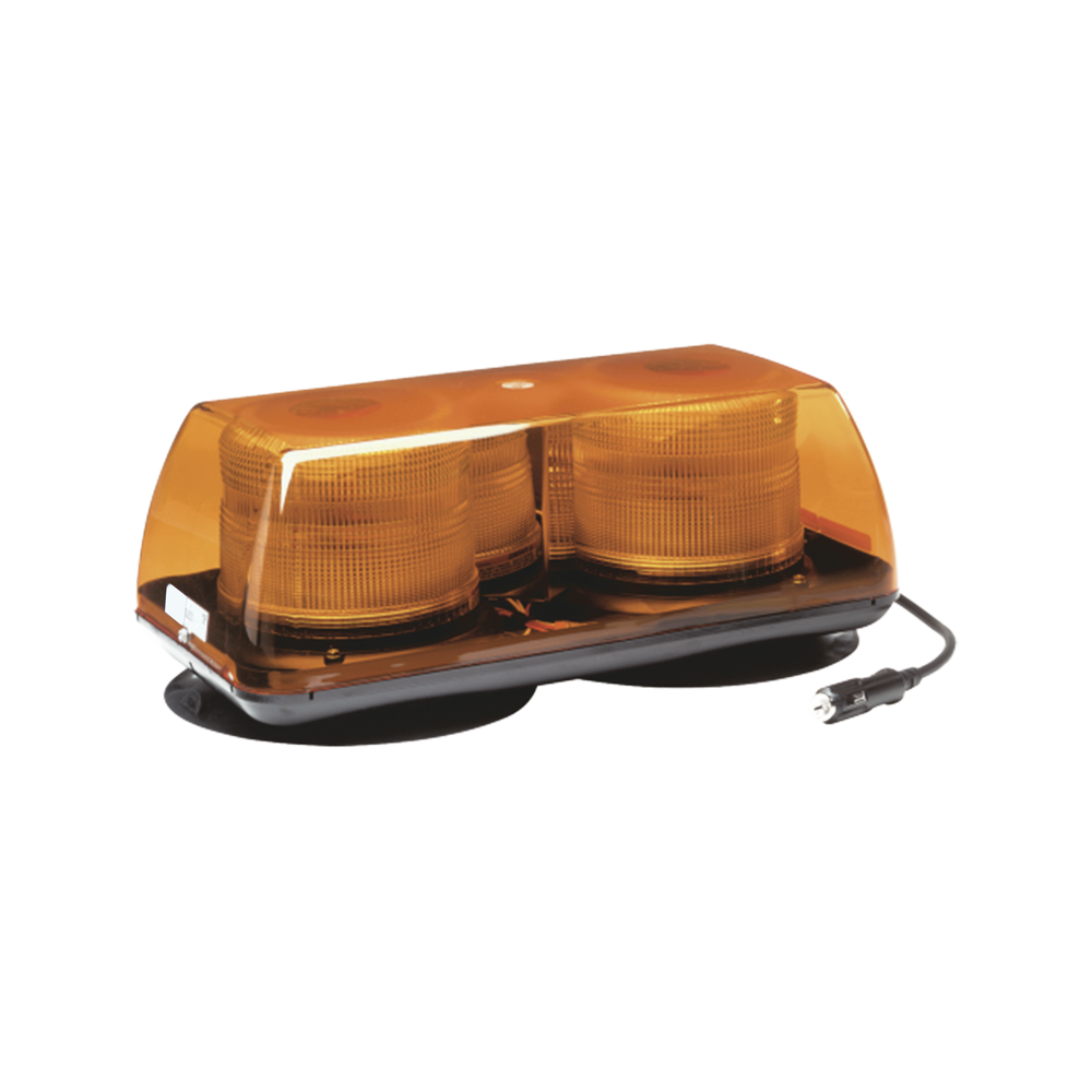 ECCO X5350MA Strobe Light MiniBar Amber Color Magnetic Mount