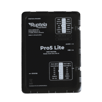 RUPTELA PRO5LITE 4G LTE CAT1 Locator/ Bluetooth Sensors / Li