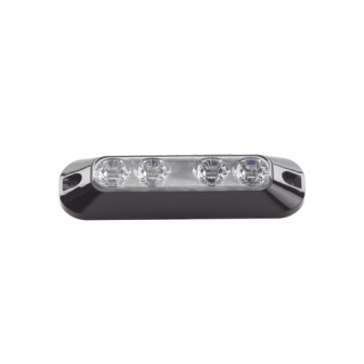 ECCO ED3704A Perimetral light with 4 amber LEDs