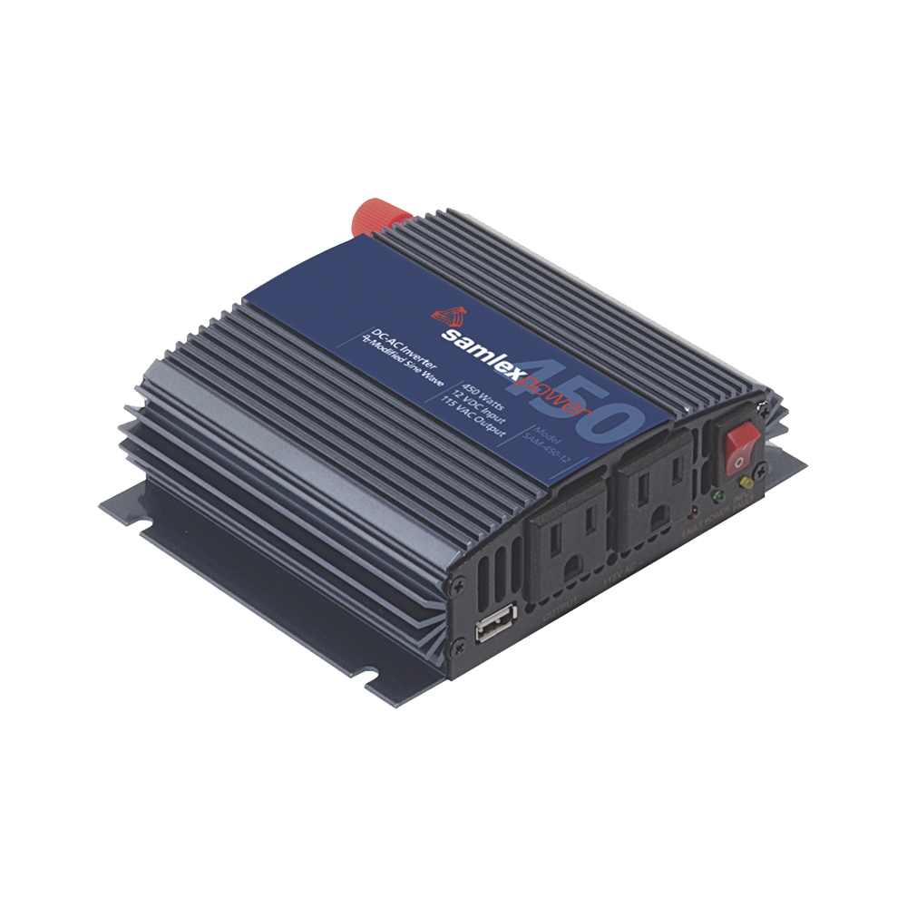 SAMLEX SAM45012 Power Inverter (DC-AC) 450W Nominal Power In