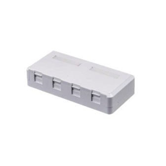 LINKEDPRO BY EPCOM LPWP07B Wall Box 4-Ports without Jack