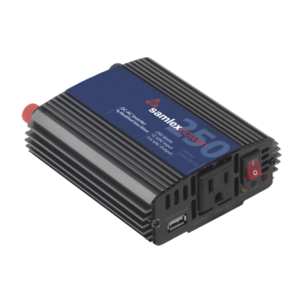 SAMLEX SAM25012 Power Inverter (DC-AC) 250W Nominal Power In