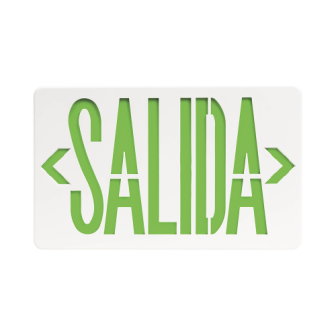 SFIRE SF820X Compact Size LED SALIDA Sign with Battery backu