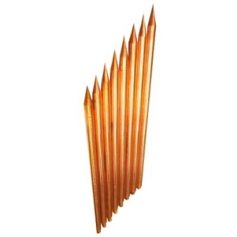 TOTAL GROUND TGVAR3012 Steel Rod with Copper Plating 1/2  Di