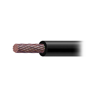 INDIANA SLY343BLK001 THW-LS Coated Copper Wire Gauge 1/0 AWG