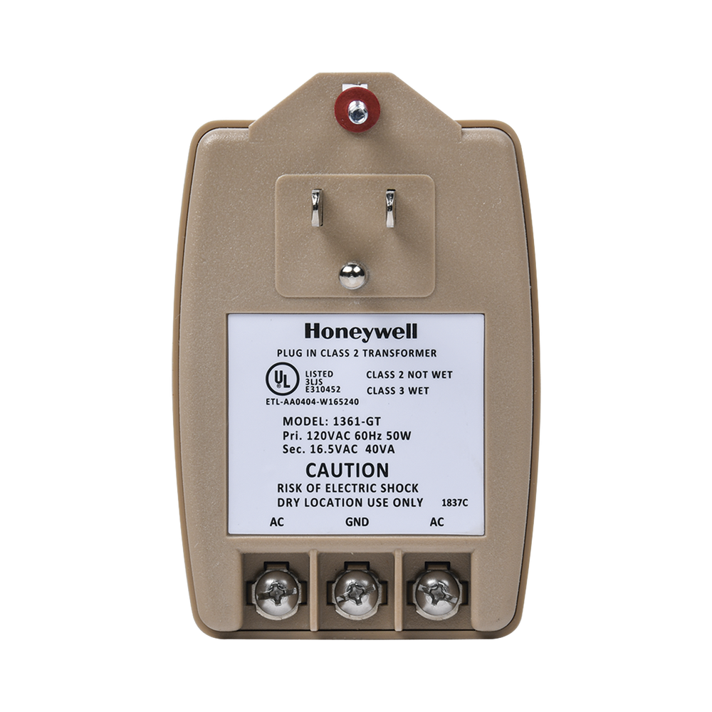 HONEYWELL HOME RESIDEO 1361GT Transformer for 16.5Vac 40VA