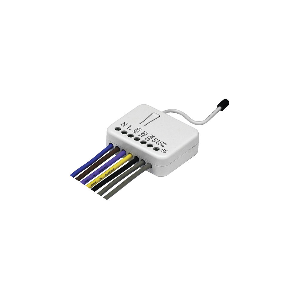 SFIRE TZ74 In Wall Dual Relay (1 way) Switch Module